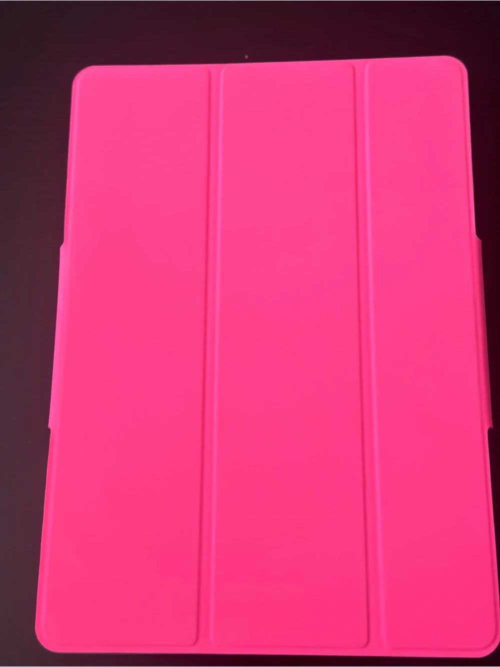 heyday Hot Pink Tri-Fold Tablet Case
